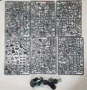 Warhammer AoS Flesh Eater Courts Cryptguard x3 sets of 10 New On Sprue