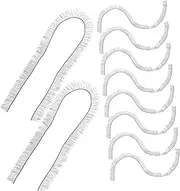 OHPHCALL Doll Craft Eyelashes Pcs Thick Curled Fake Lashes DIY Lash Extension Kit for Dolls