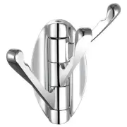 Bathroom Towel Hook Swivel, Metal Hand Towel Hook for Wall, Foldable Robe Coa...