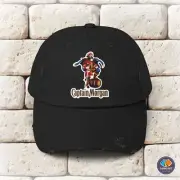 Captain Morgan Logo Unisex Distressed Cap