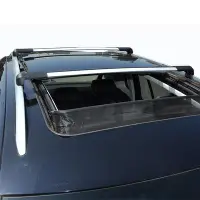 在飛比找Yahoo!奇摩拍賣優惠-車頂架汽車行李架橫桿奔馳GLB全景天窗車頂架加高款改裝件橫杠