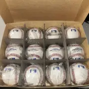 1 Dozen 2025 New Logo Rawlings Official Minor League MiLB Baseball BRAND NEW!
