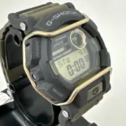 Casio G-Shock Men's Quartz World Time Gray Accent Green Resin 50mm Watch GD400-9