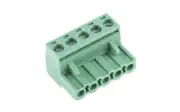 Phoenix Contact, 5.08mm Pitch, 5Way, Pluggable Terminal Block, Screw Termination