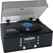 TEAC CD/Turntable/Cassette Player LP-R550USB-B Black