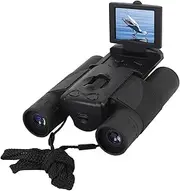 Digital Binoculars with Camera, 8X Digital Zoom High Powered Binoculars, 2.5K Videos 48MP Camera, 2 Inch Color Screen, 25mm Objective Lens, for Bird Watching (Black)
