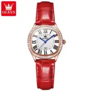 OLEVS 5511 Quartz Diamond-encrusted Waterproof Luxury Women Elegance Wristwatch