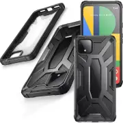 Poetic [Affinity] For Google Pixel 4 XL Case Clear Bumper Shockproof Cover Black
