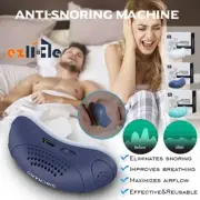 Noise Stopper Stop Snore Micro Electric Sleep Anti Snoring Device Apnea Aid