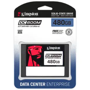 金士頓 DC600M 480GB 企業級 SSD Kingston 5年保固 SEDC600M/480G【每家比】