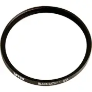 New Tiffen 67mm Black Satin 1 Diffusion Glass Filter MFR #67BLACKSATIN1