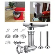 Meat Grinder Attachment Slicer Meat Stuffer fit for KitchenAid Meat Mincer