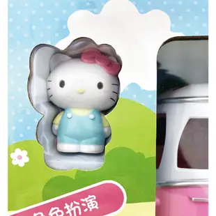 Hello Kitty 旅行麵包車【宜兒樂】