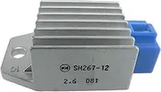 DB Electrical 230-58106 Voltage Regulator for Yamaha G8 G9 G14 G16 G20 Golf Cart 91 92 93 94 95 96 97 98 99 00 01 02 03 04 05 06 07 08 09 10 11 12 13 SH267-12 435-041 JF2-81910-00-00 JF2-81910-01-00