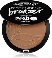 puroBIO Cosmetics Resplendent matte bronzer color 01 Pale Brown 9 g