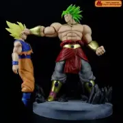 Anime Dragon Ball Z Super Saiyan Goku VS Broli Broly Pinch Figure Statue Gift