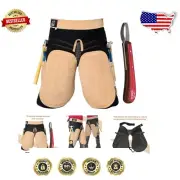Professional Farrier Apron Chaps 23" - Adjustable Waist 28-52" for Comfort