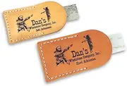 Bundle- 2 Piece Set of Genuine Arkansas Pocket Knife Sharpen