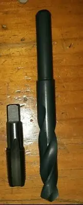 HSS Hand Tap NPT+HSS tapping drill select 1/8"x 27 1/4 3/8x 18 1/2 3/4 x 14 RH