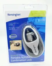 Kensington Portable Notebook Combination Lock Micro Saver Easy To Use New In Box