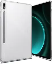 [MOOISVS] Case for Galaxy Tab S9 FE/S10 FE 10.9", Ultra Slim Soft,Matte Transparent TPU Case Clear Back Cover Fits Samsung Galaxy Tab S9 FE/S10 FE,Clear