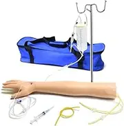 Training Injection Arm Phlebotomy Intravenous Infusion Practice Kit Venipuncture Nurse Training Blood Drawing Arm Model Kit