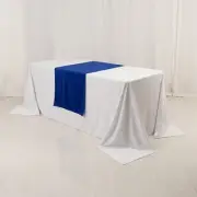24" x 72" ROYAL BLUE Premium Scuba Polyester Wide Table Runner Wedding Party
