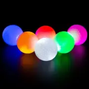 LED Light up Golf Balls, Glow in The Dark Night Golf Balls Multi Colors (6 PACK)