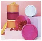 NEW Tupperware Midi Deco Servalier Canister Set Of 5