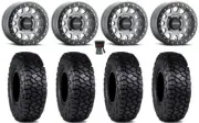 Method 401 Bdlk 15x6 Wheels Ti 30" Intersect Tires Can-Am Defender