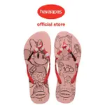 【HAVAIANAS 哈瓦仕】拖鞋 女鞋 迪士尼100週年紀念 米妮 毛怪 大眼仔 阿布 粉 4148765-0076W(哈瓦士)