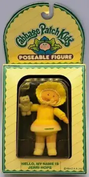 1984 Cabbage Patch Kids Poseable Figure Jerri Hope New in Box