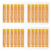 Chrome Yellow Oil Pastels, 24Pcs Soft Oil Crayons Creamy Pastels Stick Art