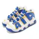 Nike 休閒鞋 Air More Uptempo GS 童鞋 大童 女鞋 深藍 白 皮革 復古 大AIR DZ2759-141