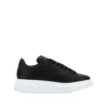 [Alexander Mcqueen] Alexander Mcqueen Leather Sneakers 36.5 IT BLACK