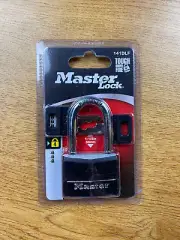Master Lock 141DLF Black Covered Solid Body Padlock