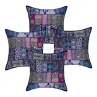 Cushion Cover Patchwork Traditional Yoga Home Decor Pillow Cover Case 45 x 45 cm