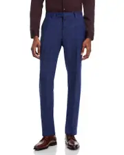 John Varvatos Star Usa Tonal Plaid Slim Fit Suit Pants
