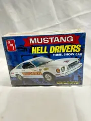 Mustang Hell Drivers Show Car Vintage Model Kit By AMT 1/25th Scale