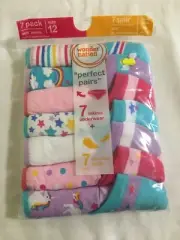 NWT Wonder Nation Girls Bikinis Panties Underwear & Socks 7+7pairs/pack Unicorn