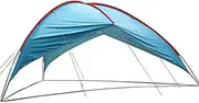 Camping Sun Shelters 5-8 Person Frame Tents Triangle Pergola Anti-UV Shade Camping Tent for Beach Garden Camping Fishing Picnic Outdoor Recreation Tents