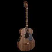 Pratley Mini OM Acoustic Guitar - Solid Blackwood Top & B/S, AA Grade Fretboard