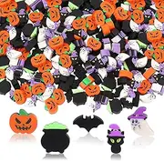 150 Pcs Halloween Mini Erasers for Kids, Cute Small Erasers Bulk for Kids Trick or Treat Halloween Party Favors, Students Homework School Classroom Rewards Prizes