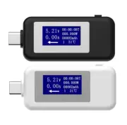 Multifunction USB Type-C plug Tester 0-5.1A Current 4-30V Voltage Connector
