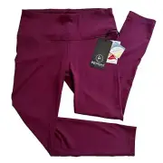 NWT 90 Degree “Prove Them Wrong” Leggings Plum XL