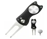 Golf Ball Marker Repairer Pitch Pitch mark Divot Repair Blade Tool