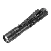 Mini Flashlight with Clip, Small LED Pen Flashlights, Black
