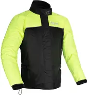 Oxford Rainseal 2022 Rain Jacket, black-yellow, Size 6XL for Men Black Yellow