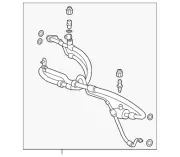 Genuine GM Air Conditioning Compressor Hose Assembly 84459870