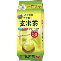 在飛比找小熊藥妝-日本藥妝直送台灣優惠-伊藤園 含抹茶的玄米茶 3.3g×50袋